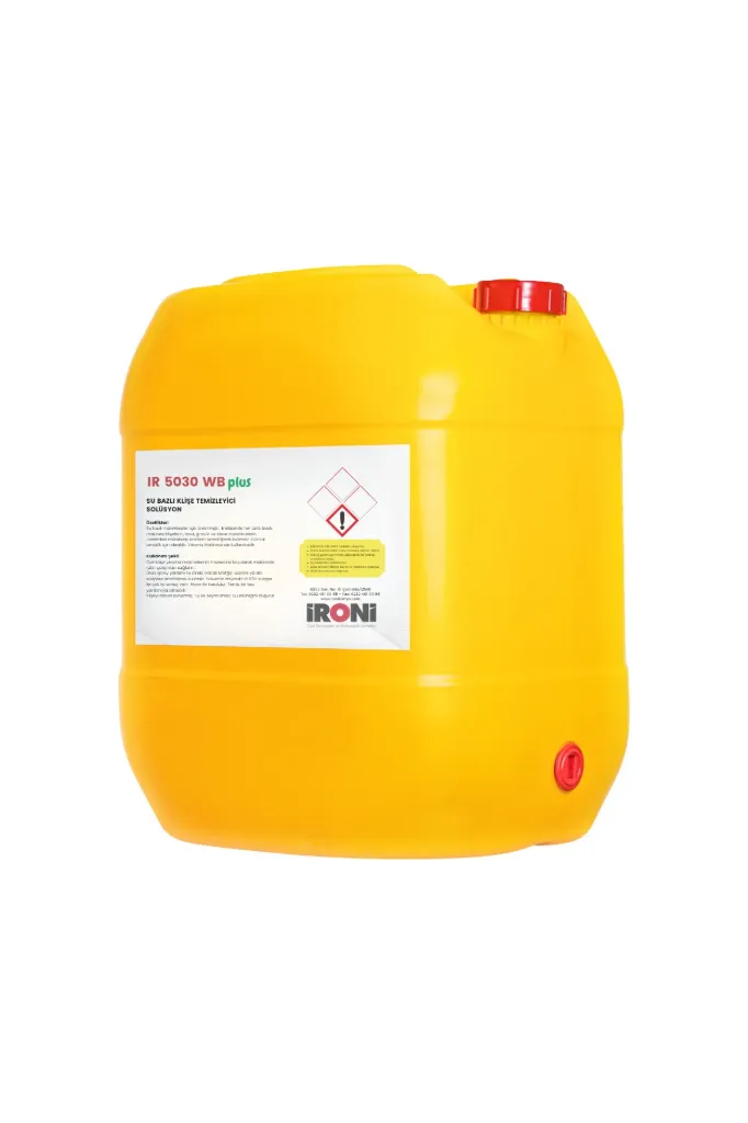 IR 5030 WB Klişe Temizleme Solüsyonu (20 Litre)